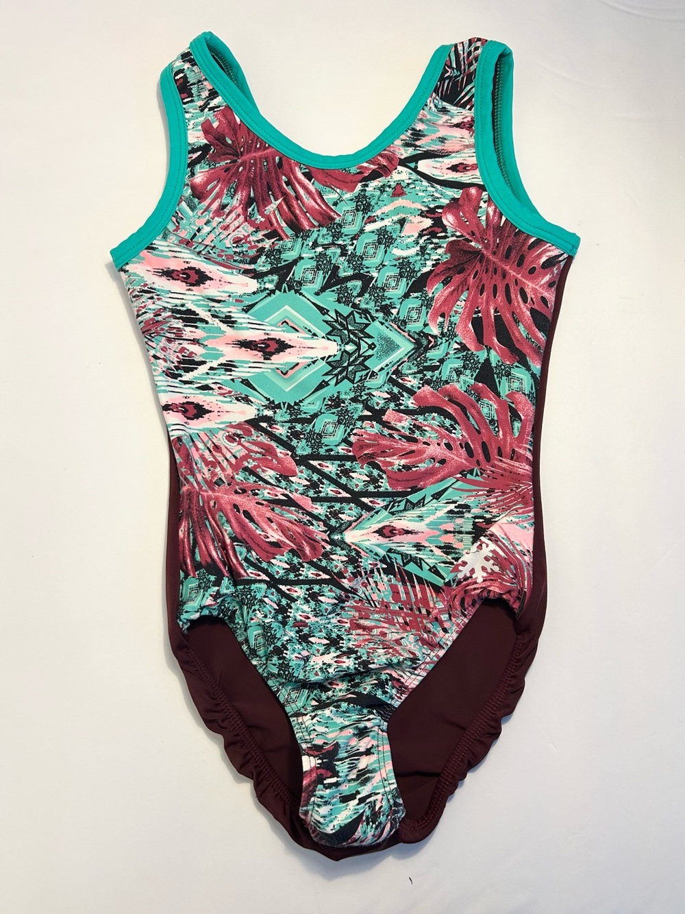 Snowflake Designs Gymnastics Girls Leotard Child Large
